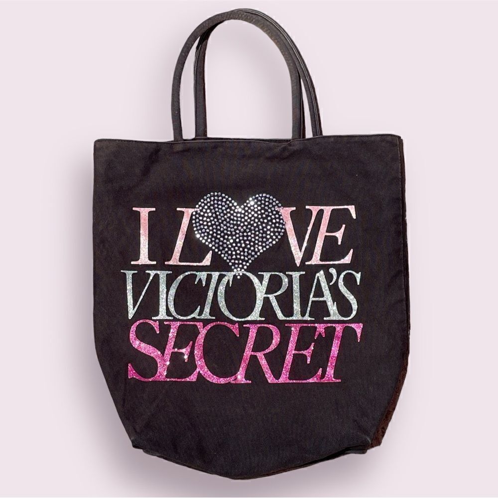 Vintage I Love Victoria's Secret Tote